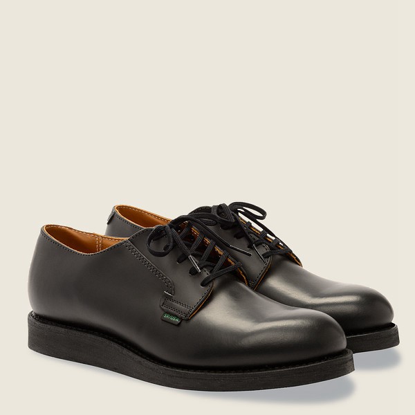 Red Wing Oxford Black - Mens Postman - Chaparral Leather - 7189-PMSGC